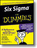 training resources: six sigma for dummies.